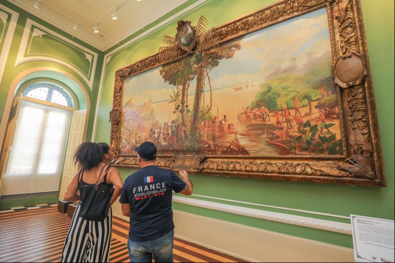 Domingo (1º) foi dia de visitação aos museus de Belém