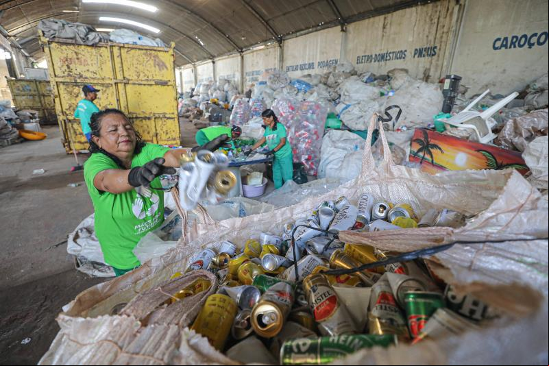 Reciclagem: cidade mais limpa e geração de renda sustentável
